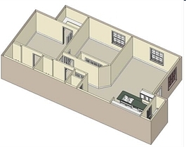 Dos habitaciones pequeñas - Sonrise Villas Apartments