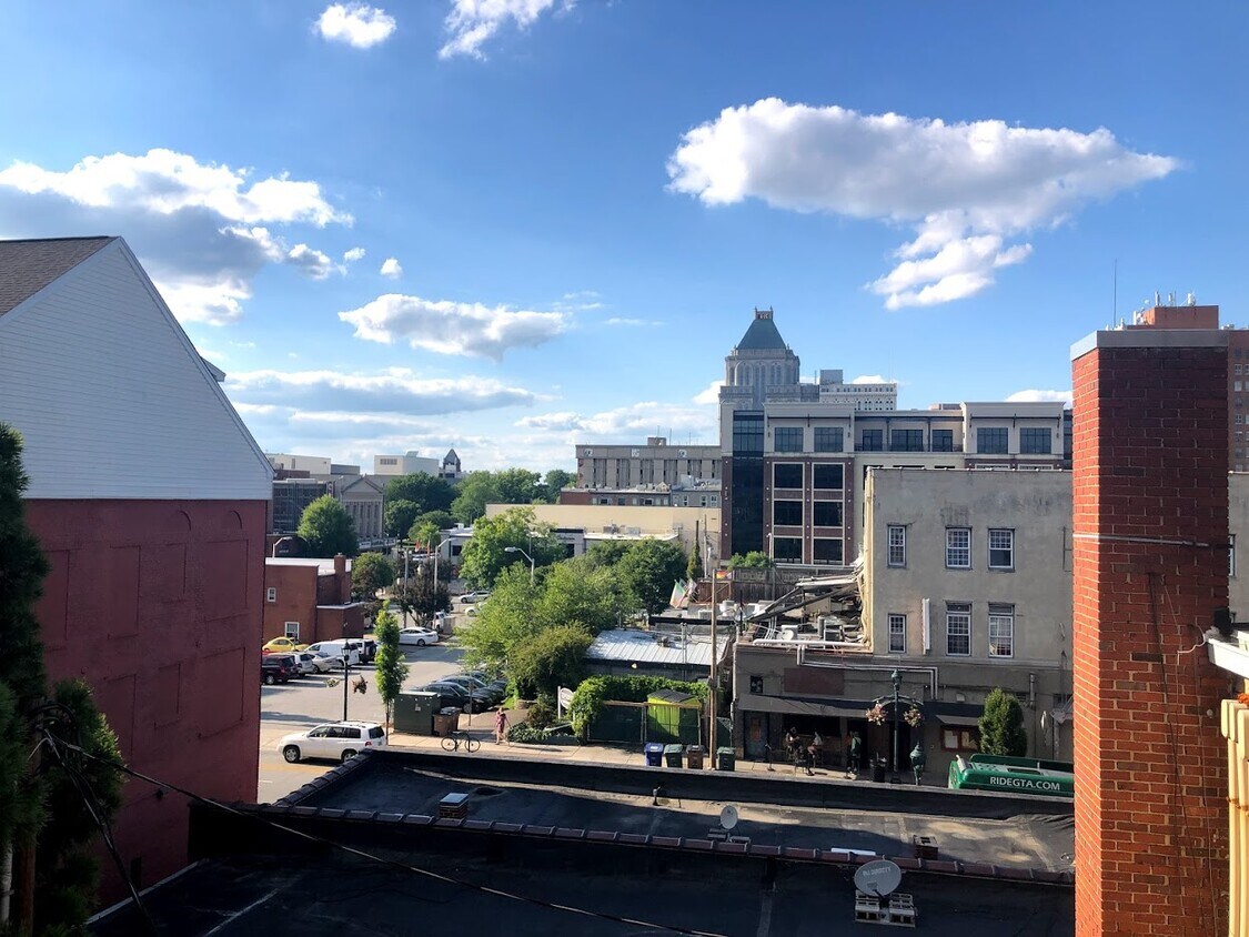 View from the breezway - 360 S Elm St