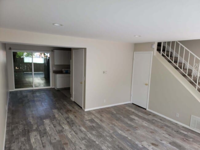 View into dining area and back patio - 979 S Lake St