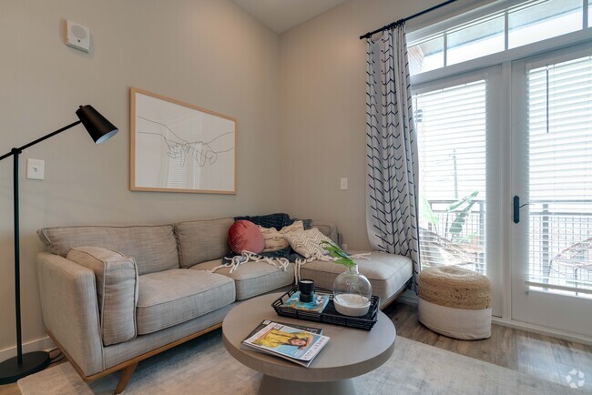 1BR, 1BA - 716SF - The Baxly Apartments