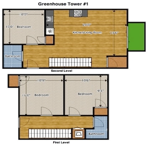 Greenhouse Tower #1 - The Greenhouse