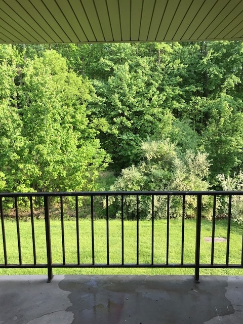 Rear patio and view - 1205 Chelmsford Cir