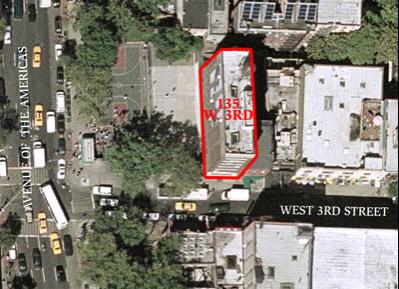 Aerial Photo - 135 W 3rd St