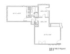 1BR 1BA - FLOOR PLAN A