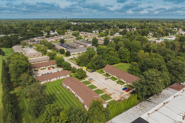 Aerial Photo - Bridgedale Terrace Apartments