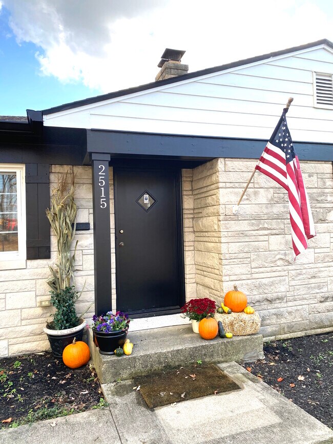 Front door - 2515 Kessler Boulevard East Dr
