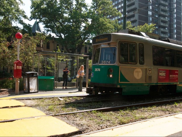 A short walk to the Green Line T stop - Princeton on Beacon Street