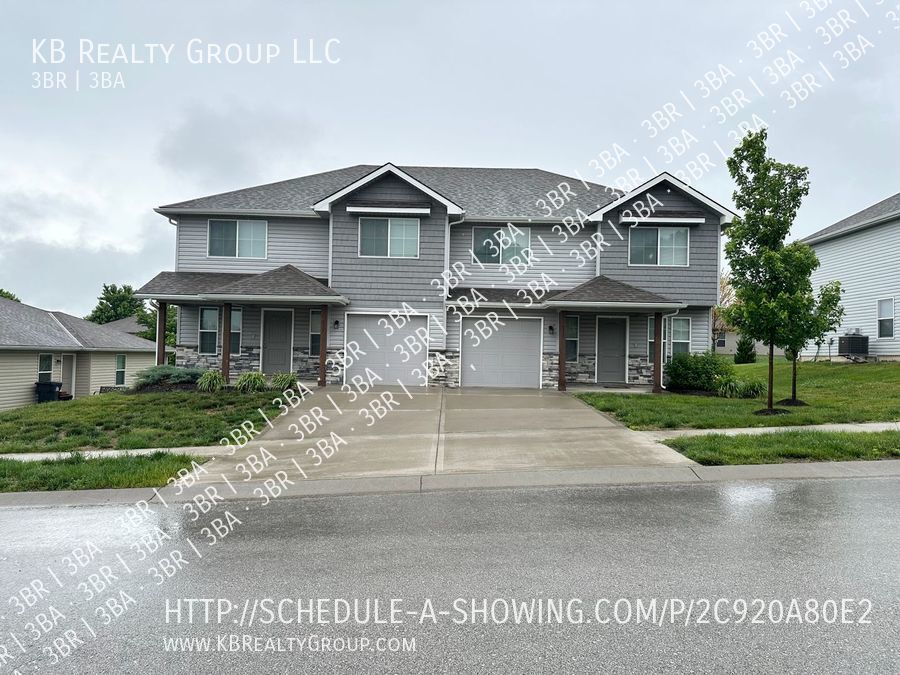 Newer 3 Bed Duplex in Blue Springs House for Rent in Blue Springs, MO