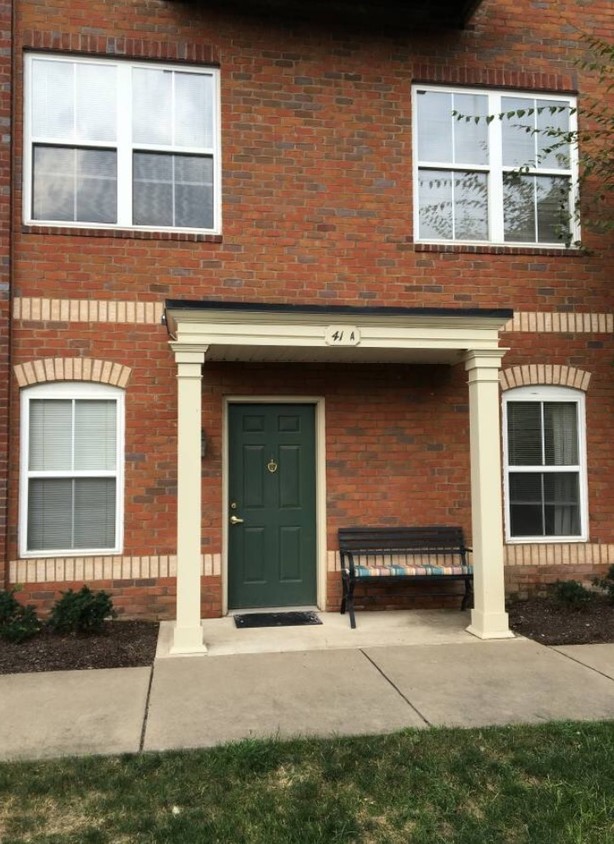 Main entrance, near bike/walking trail! - 41 Wharton Ct