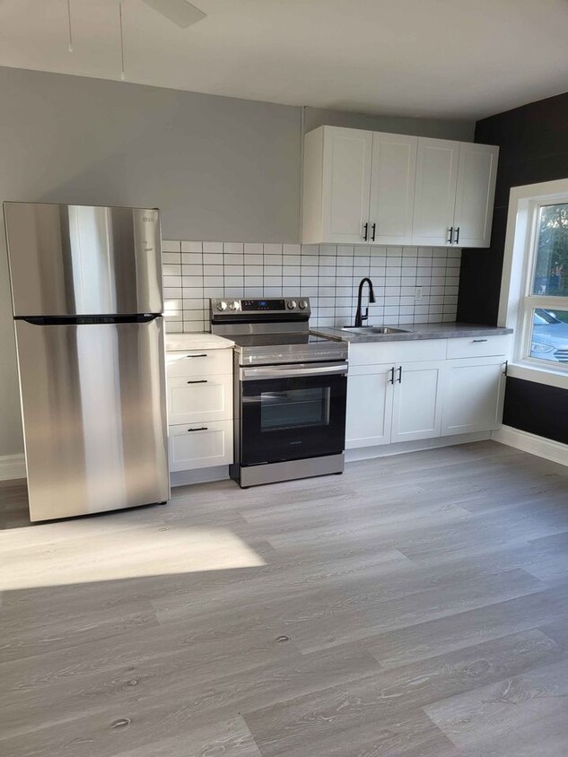 Kitchen and Living Room (Open Concept) - 109 Barrie Av