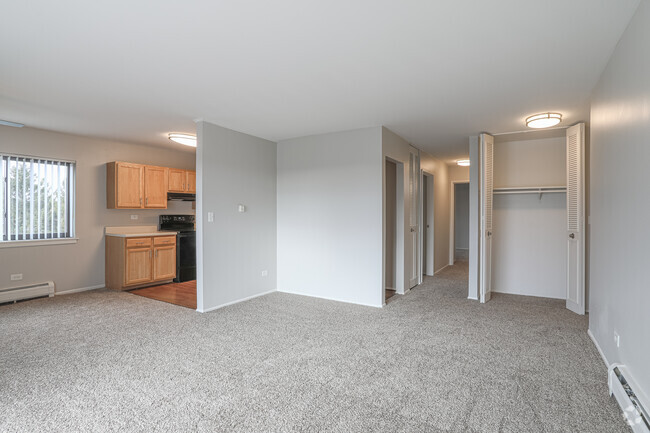 2 BR, 2 BA - Living Room - ReNew Aurora