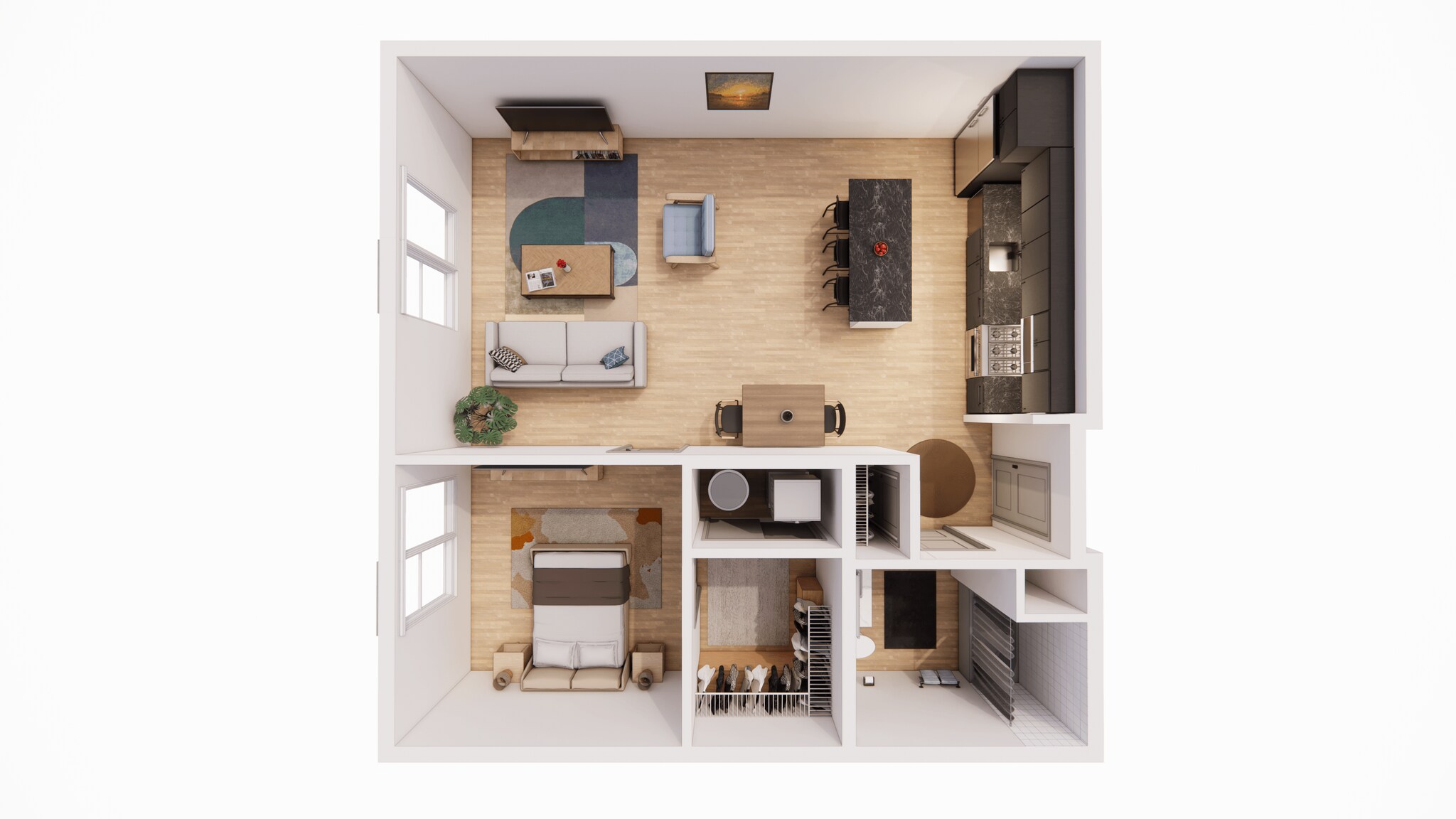 The Park – 1 Bed 1 Bath C