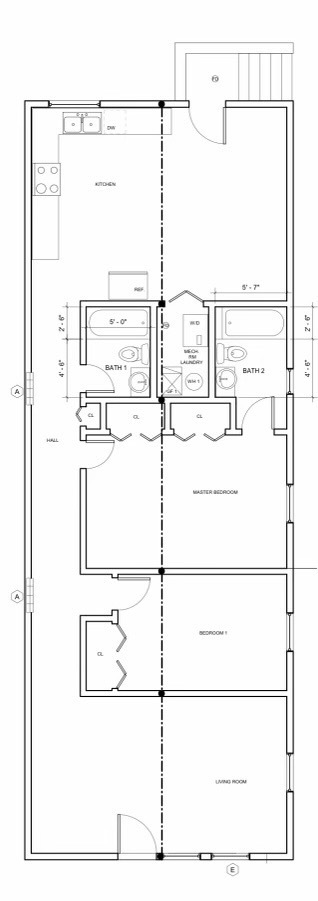 Plano de planta - 2046 W Moffat St