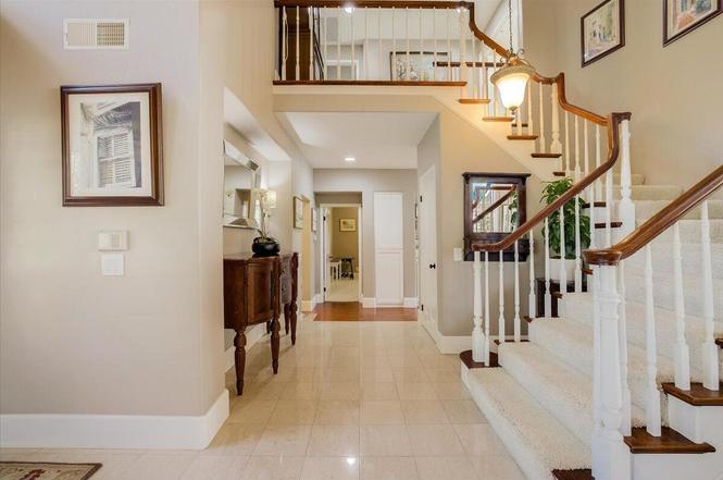 Stair to second floor - 2205 Broadmoor Ct