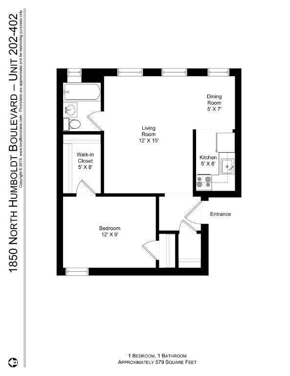 Foto principal - Cat friendly 1 bed just off the 606 trail