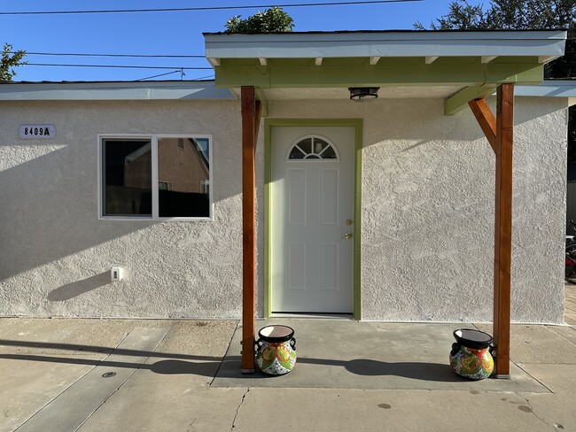 Front entrance all new construction - 8409 Adoree St