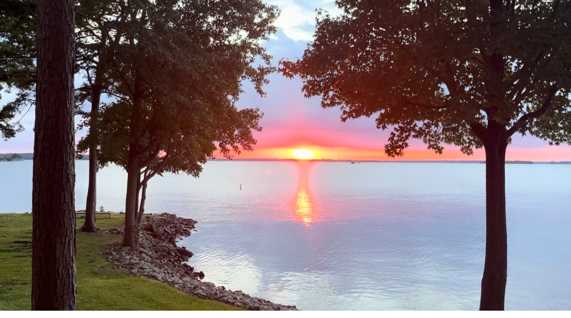 Lakefront view from Deck - 1441 Old Chapin Rd