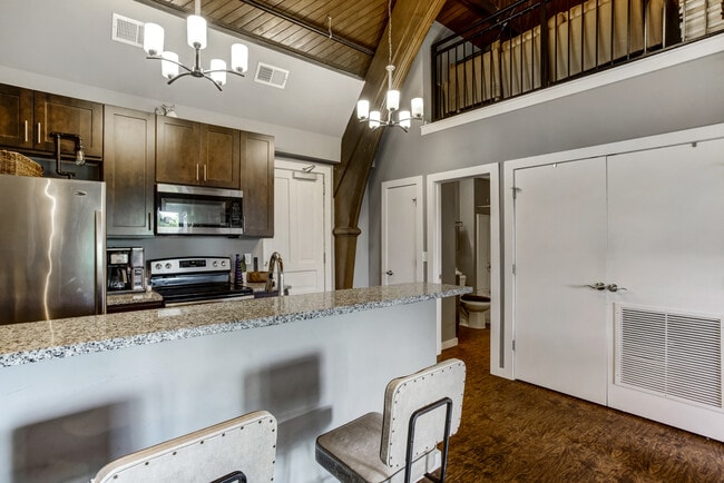 Unit 209 Kitchen - Sanctuary Lofts
