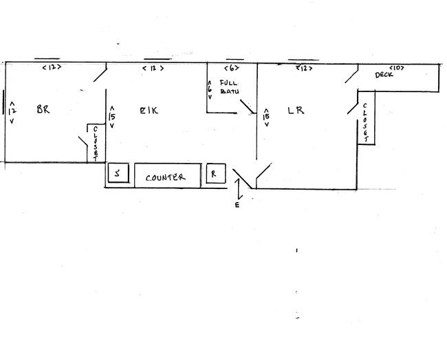Floor Plan - 524 S 10th Ave