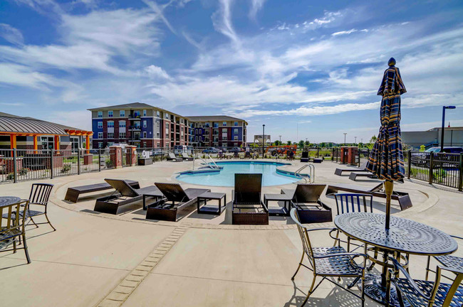 Sparkling Pool and Sun Deck - The Abbey