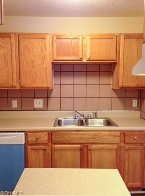 Kitchen view from serving window - 506 Mystic Dr