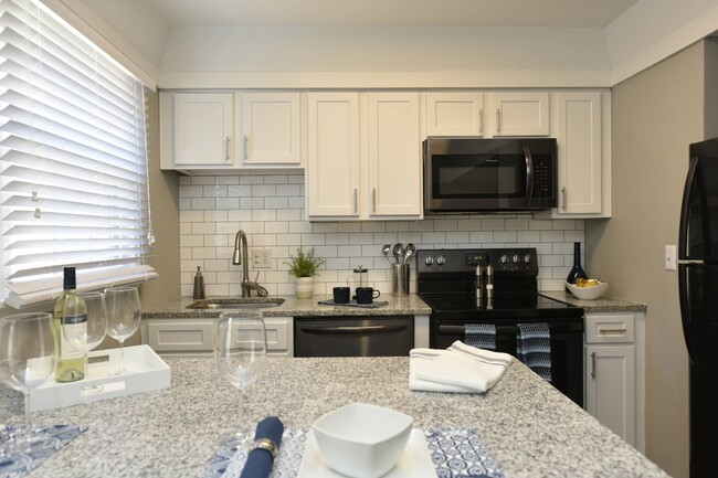 Kitchen with Backsplash + Modern Cabinetry - Roxbury