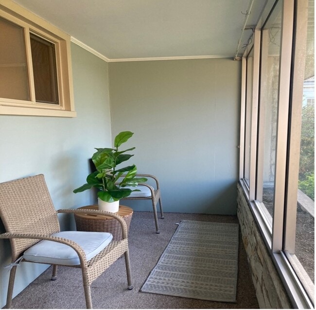 Front enclosed porch - 8511 W Wisconsin Ave