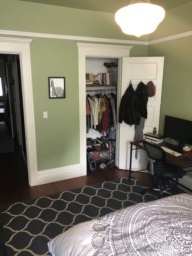 back bedroom closet - 1251 Masonic Ave