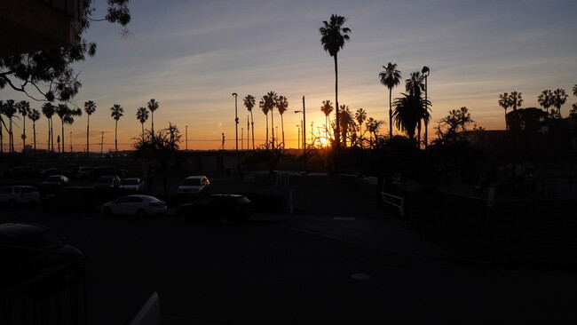 View at sunset From front door - 6655 Esplanade