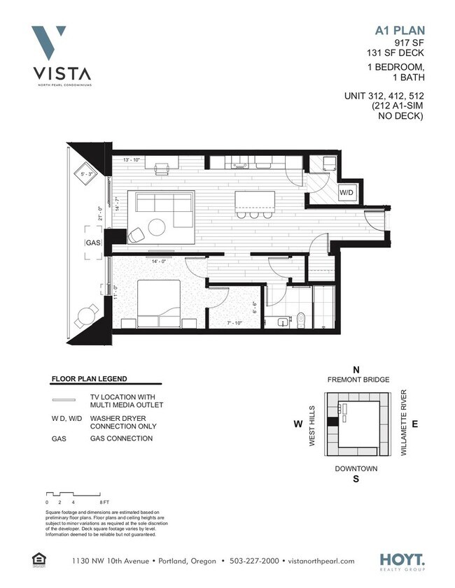 Foto del edificio - Vista Condominiums - 1 bedroom/1 bath Pearl District condo w/parking/storage/amenities/most utili...