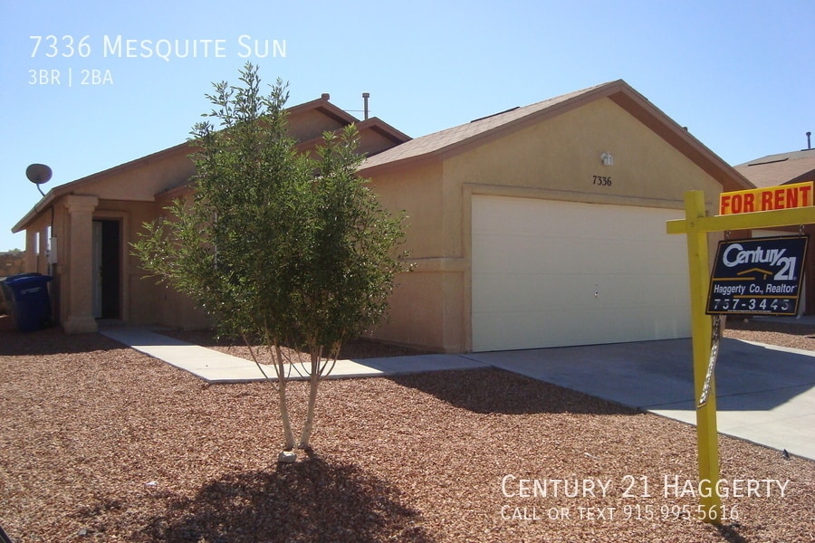 7336 Mesquite Sun Ln, El Paso, TX 79934 House for Rent in El Paso, TX