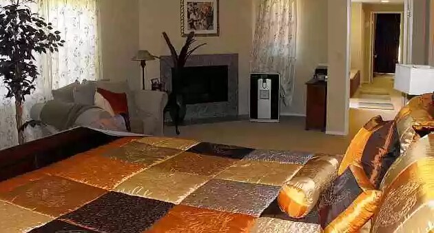 Spacious Master Bedroom with Fire Place - 1258 Ocaso Camino