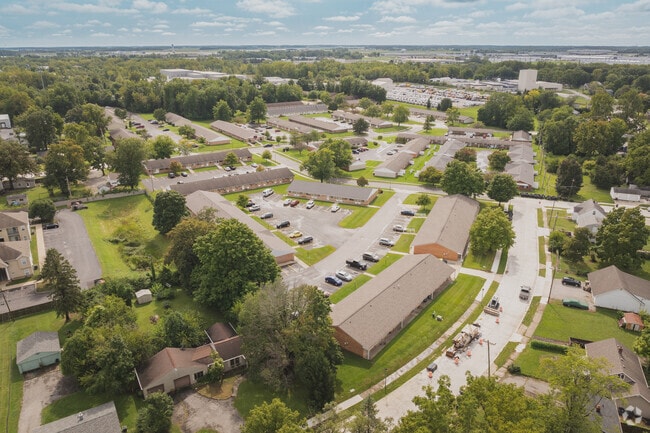 Aerial Photo - Bridgedale Terrace Apartments