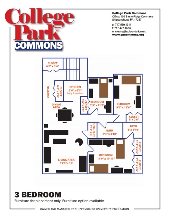 College Park Commons Apartments in Shippensburg, PA