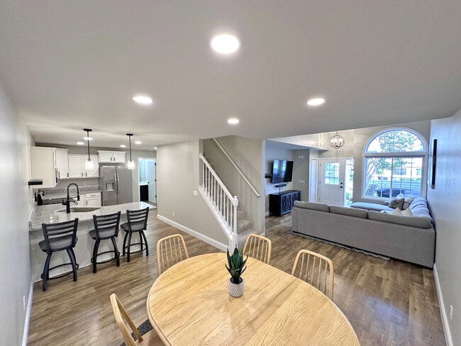 Main Level - Kitchen, Dining Room, and Living Room - 12652 43rd St NE