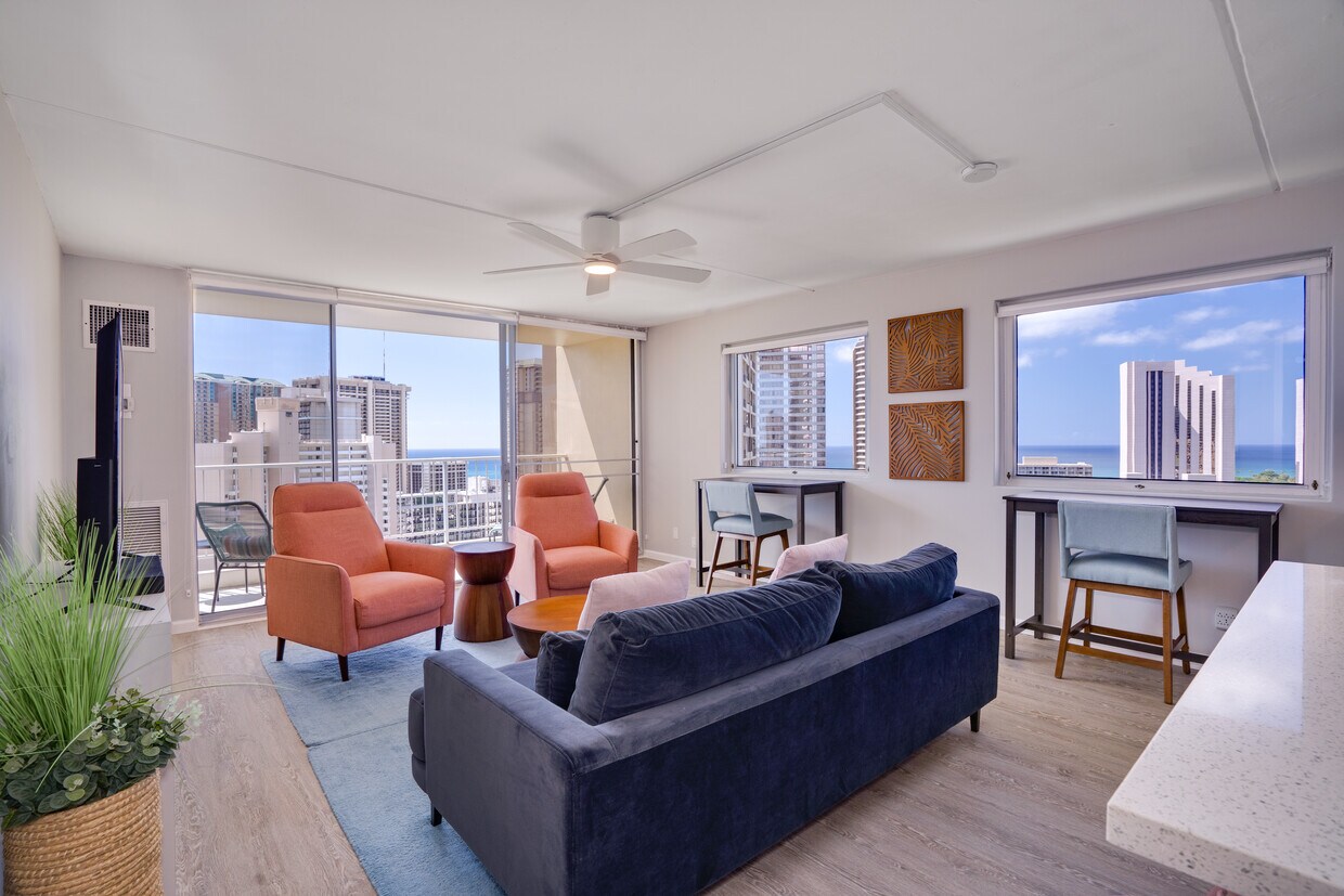 400 Hobron Ln Unit Honolulu Home, Honolulu, HI 96815 Condo for Rent