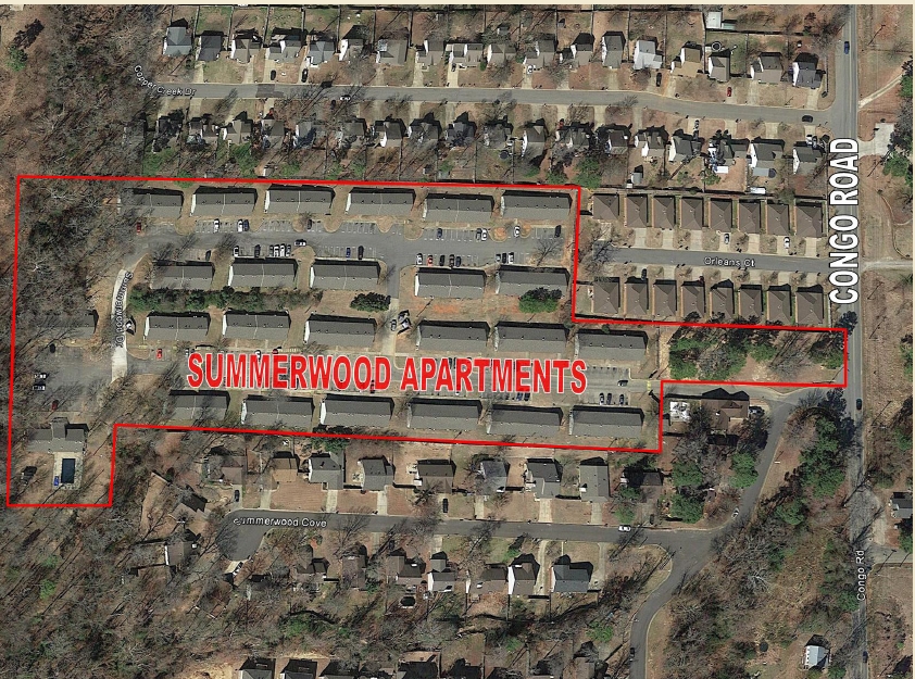 Aerial Photo - Castle Hills Apartments