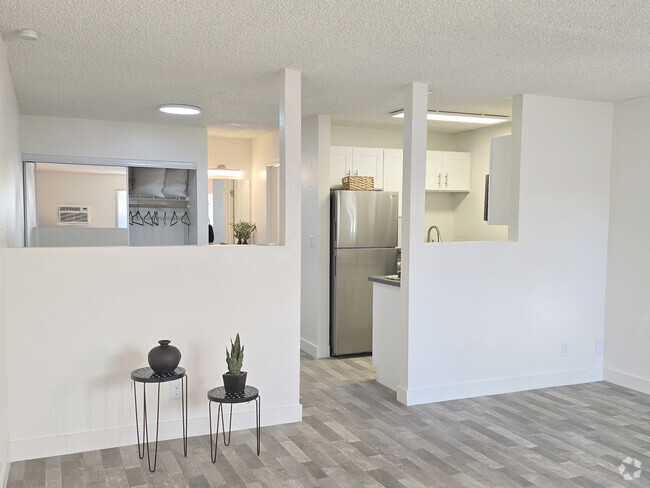 Studio Interior - Sierra Park Apartments