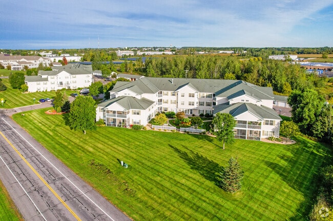 Aerial Photo - Autumn Woods Apartments