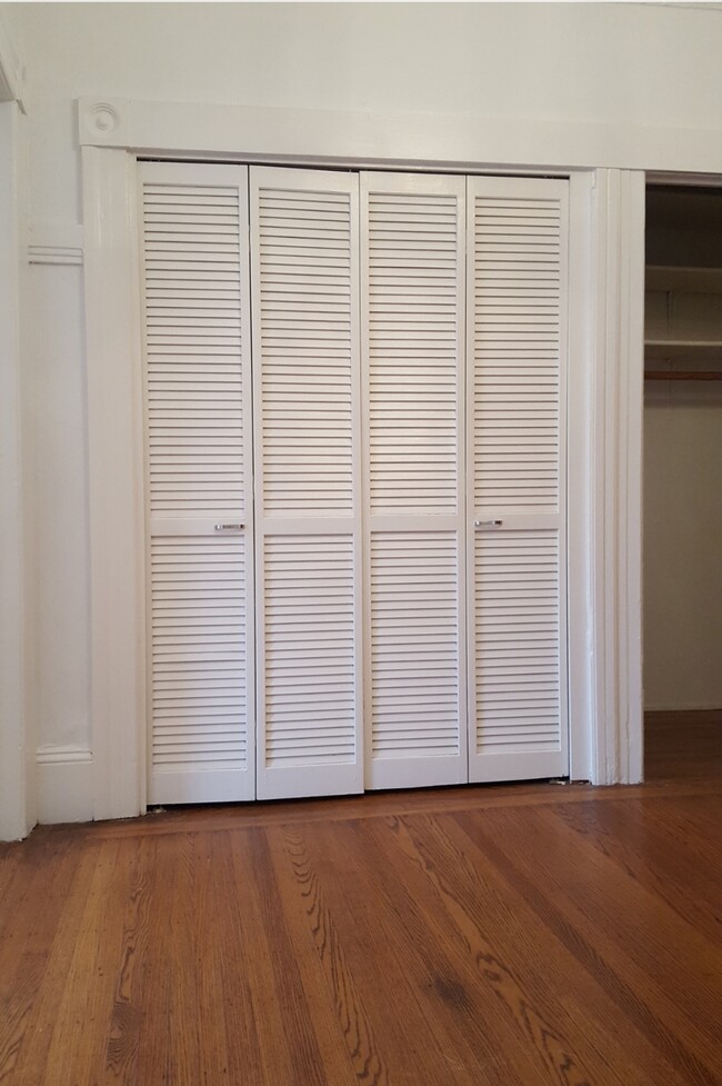 Walk-in closet in the bedroom - 1280 4th Ave