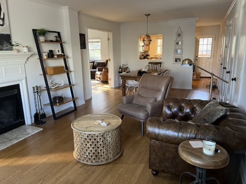 Formal Living Room with Fire Place - 1101 Biltmore Dr