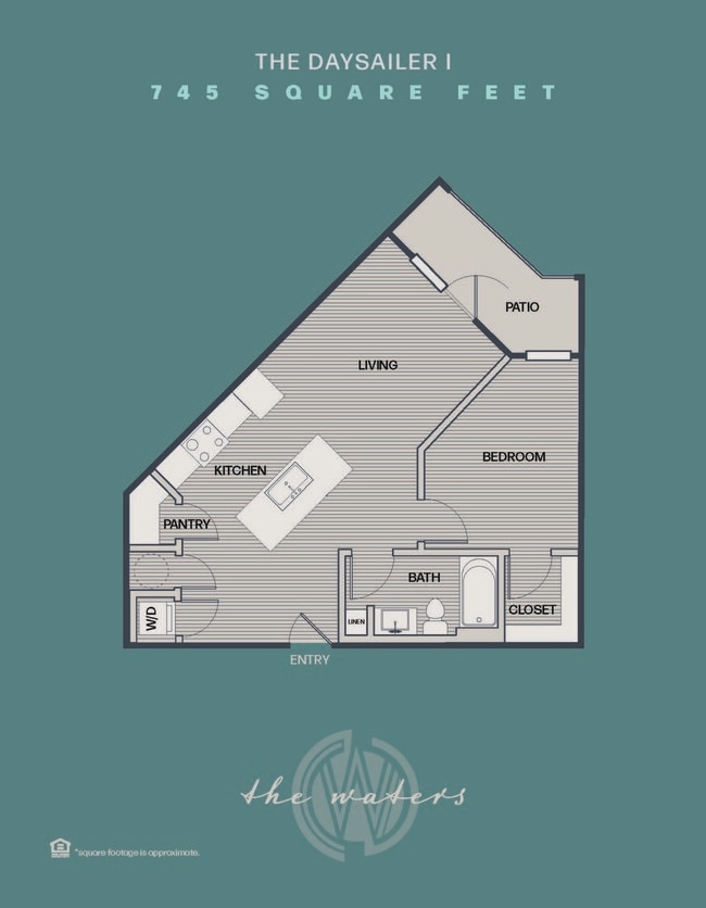 The Daysailer I: 1BR, 1BA - The Waters at Freeport