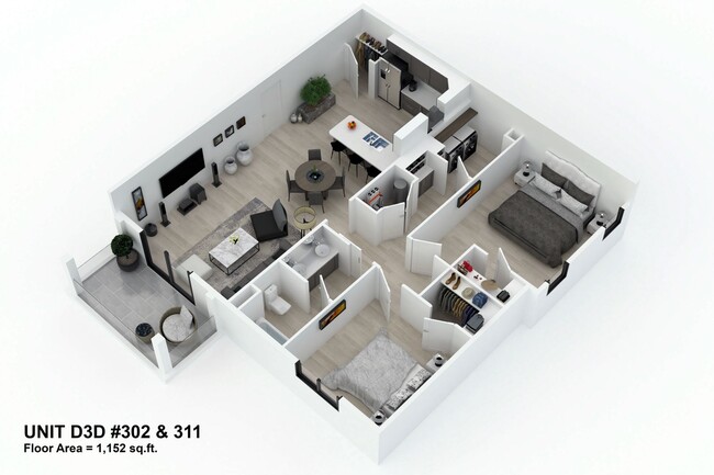 Interior Photo - The Flats at Westbury