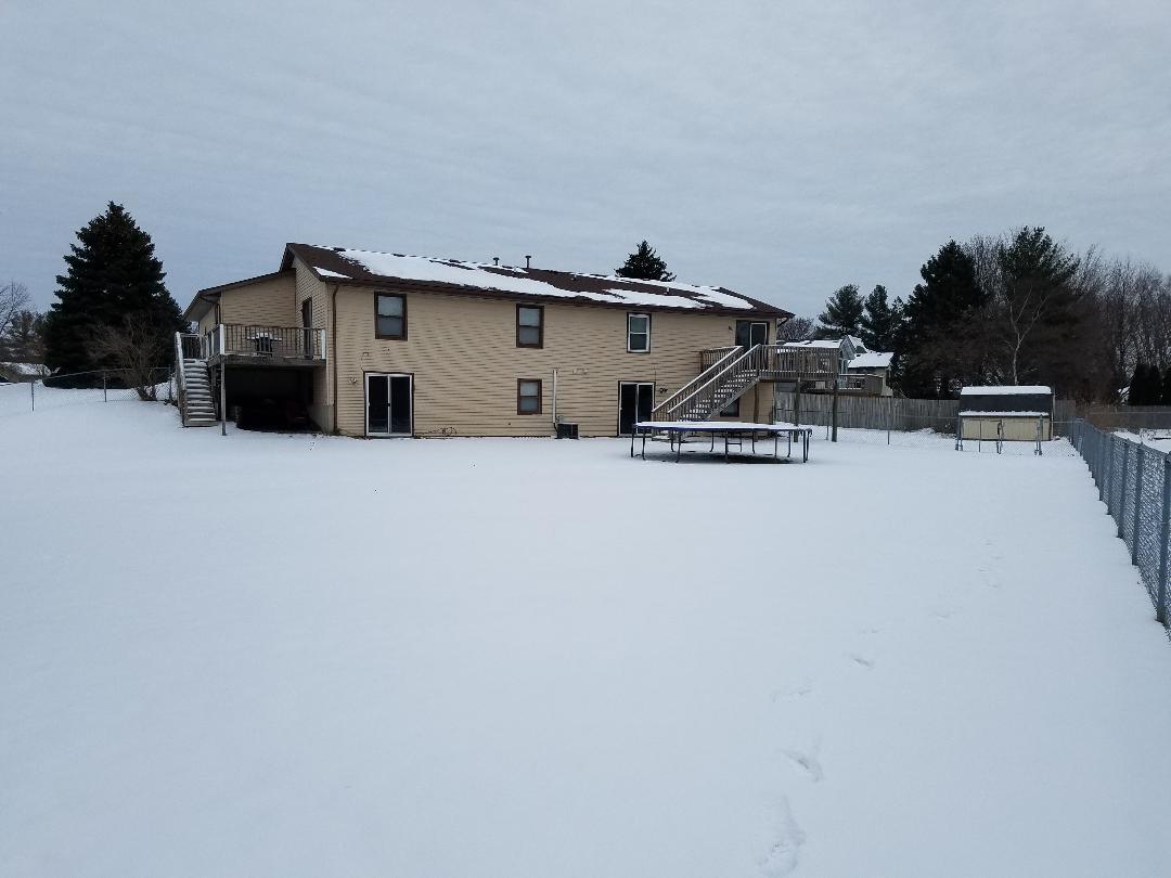Large backyard. Right side is available and includes a shed. - 4640 Wyatt St SW