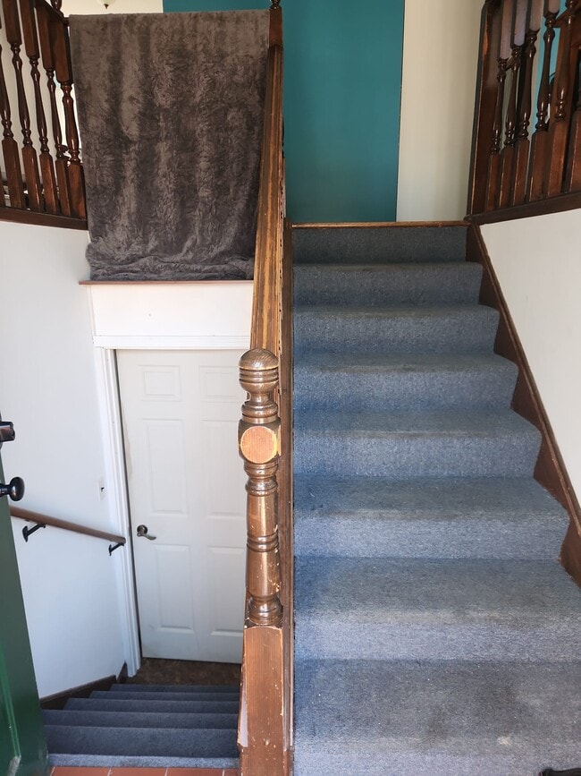 Stairs to upstairs and downstairs - 2116 Thaler Ave
