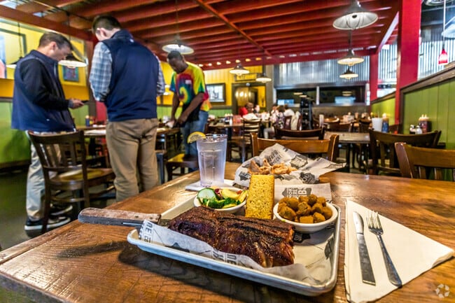 Try the award winning ribs at Memphis Barbecue Company in Horn Lake.