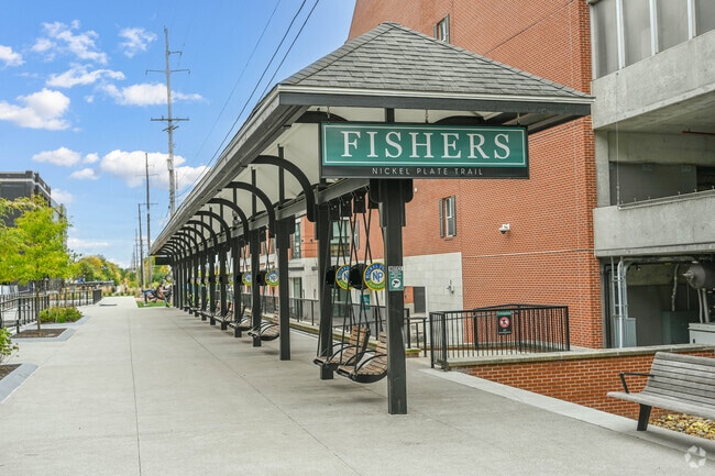 The Nickel Plate Trail provides great views and a wonderful opportunity for exercise.