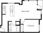 1 Bedroom E