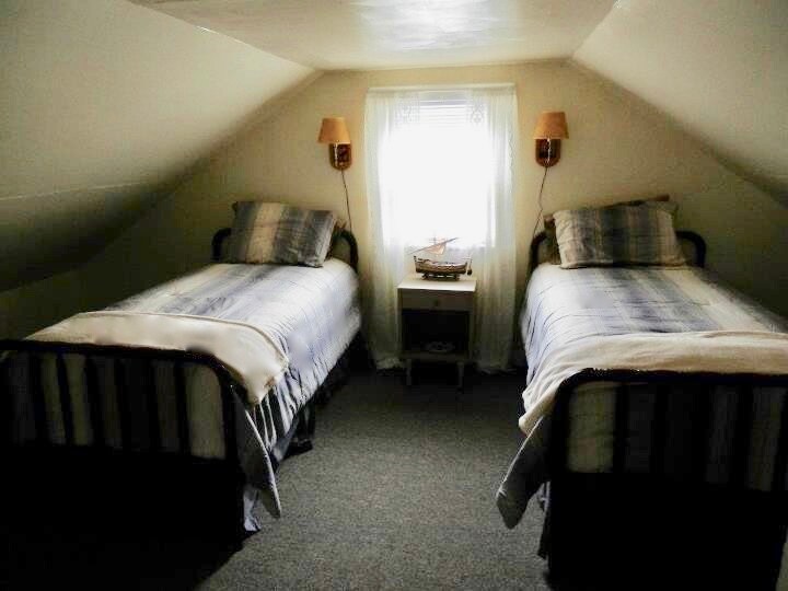 One of two second floor bedrooms - all linens provided - 280 Little Machias Rd