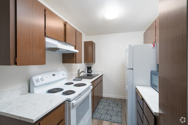 2 habitaciones, 1 baño - 850 pies cuadrados - Cocina - Furnished Housing Moscow